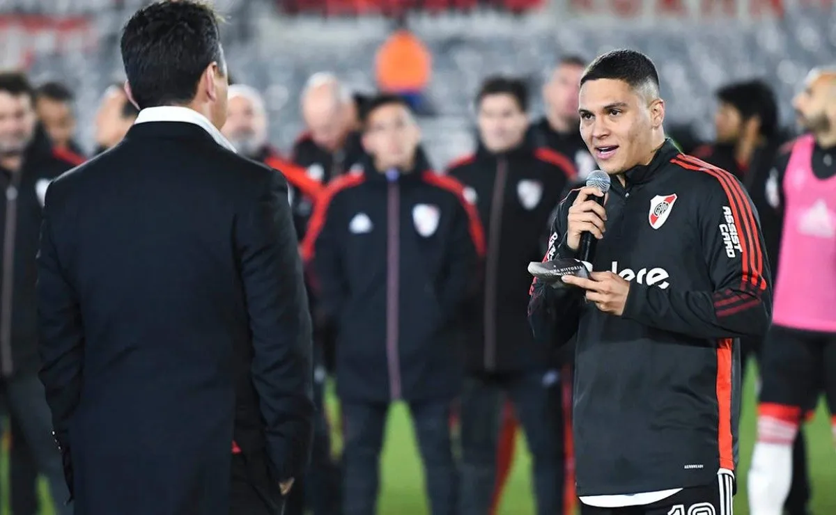 Quintero le leyó una hermosa carta al Muñeco en su despedida.