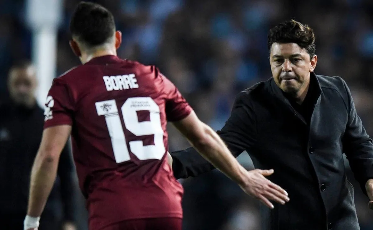 Rafael Santos Borré le dedicó unas hermosas palabras a Marcelo Gallardo.