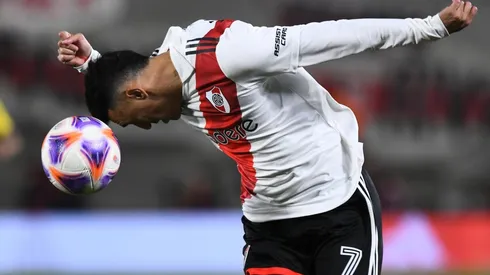 El delantero cordonés anotó el gol del descuento en el Monumental.