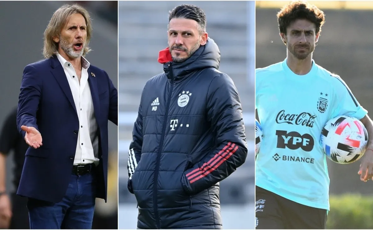 Gareca, Demichelis y Aimar, tres nombres que generan consenso, cada uno con su situación particular.