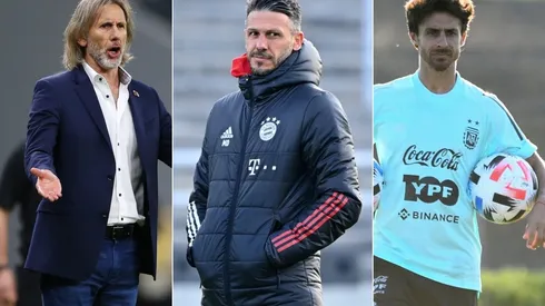 Gareca, Demichelis y Aimar, tres nombres que generan consenso, cada uno con su situación particular.
