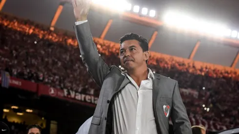 El Muñeco se despide de los hinchas de River en un Monumental repleto.