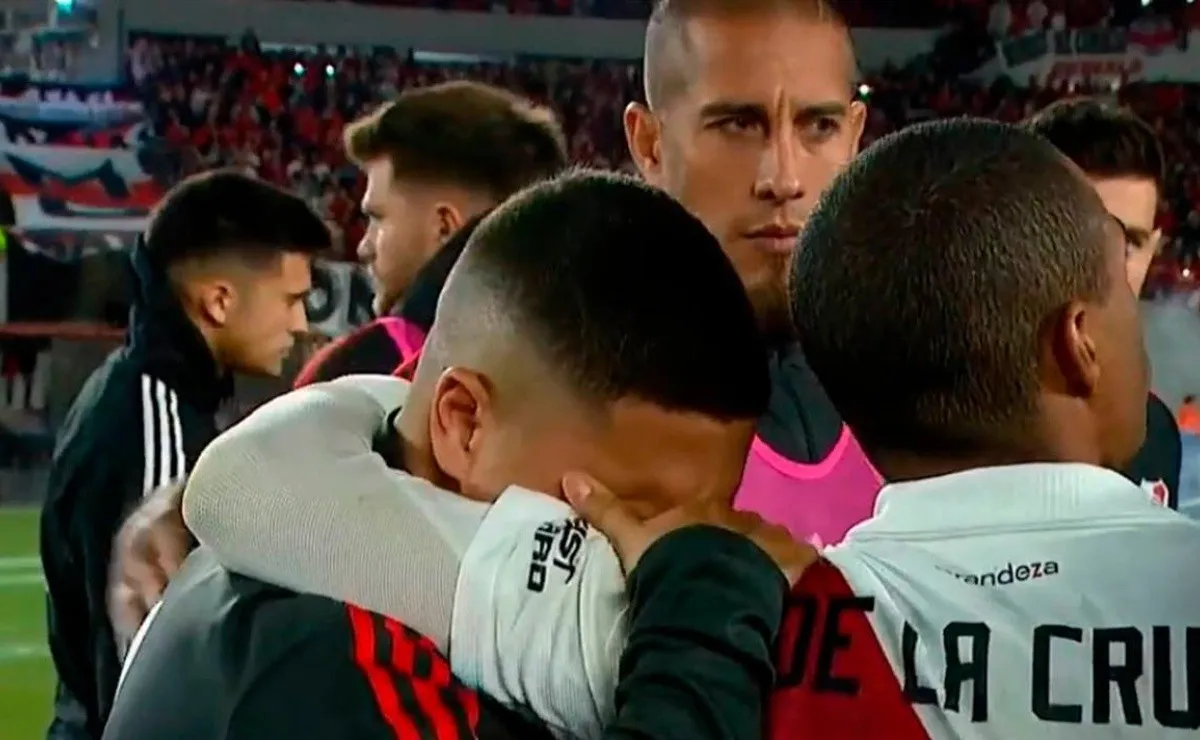 Quintero llora desconsolado.