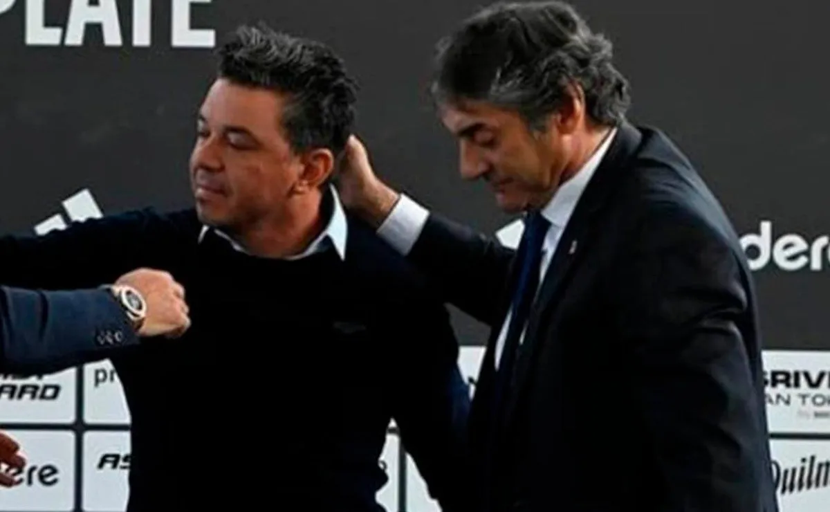 Enzo Francescoli habló de la salida de Gallardo de River.