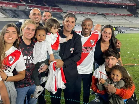 La emoción de la esposa de De La Cruz por la partida de Gallardo