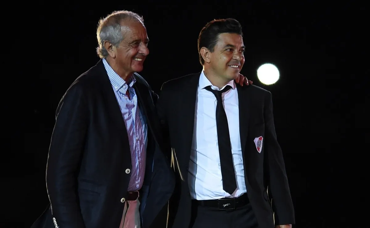 D'Onofrio confió en Gallardo y lo contrató a mediados de 2014.