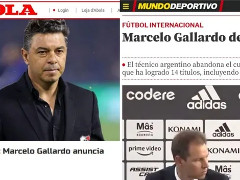 Trascendencia mundial: así se reflejó el anuncio de Gallardo en el exterior