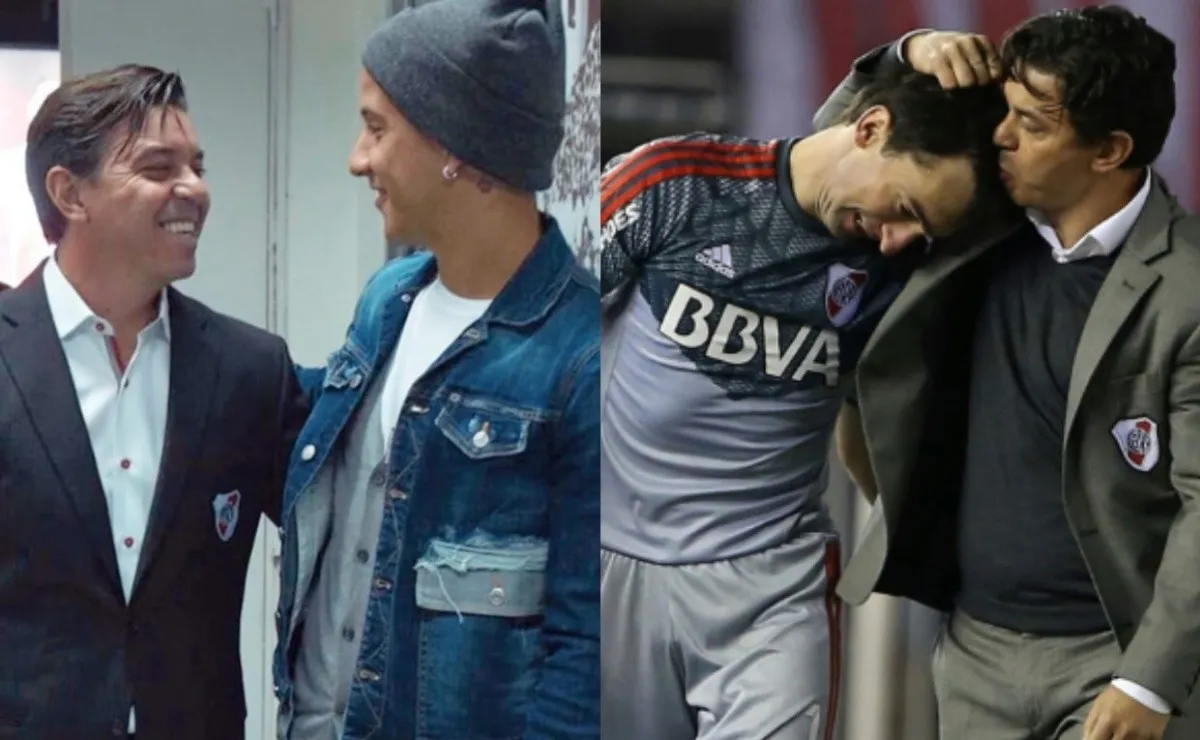 Varios ex River le dedicaron unas palabras al Muñeco tras decirle adiós al Millonario.