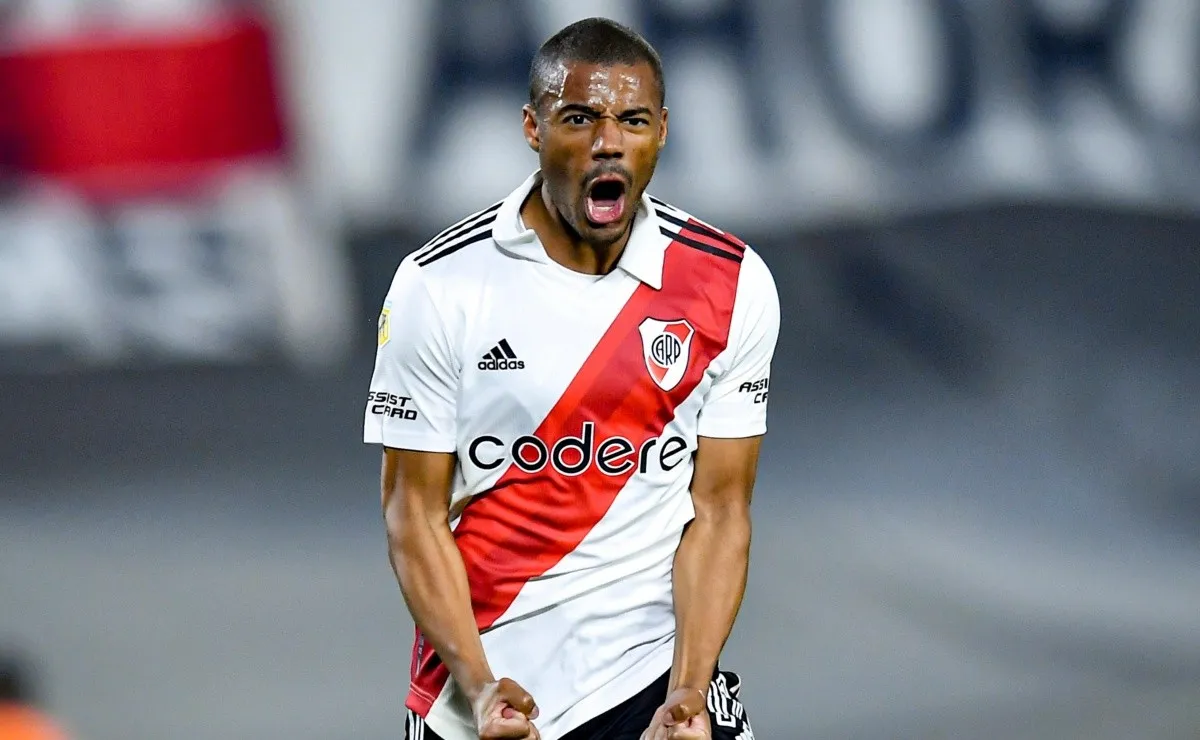 Nico De La Cruz abrió el marcador en el Monumental