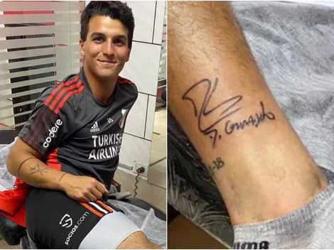 La increíble historia de Enzo Evangelista, el juvenil que inmortalizó la firma de Gallardo