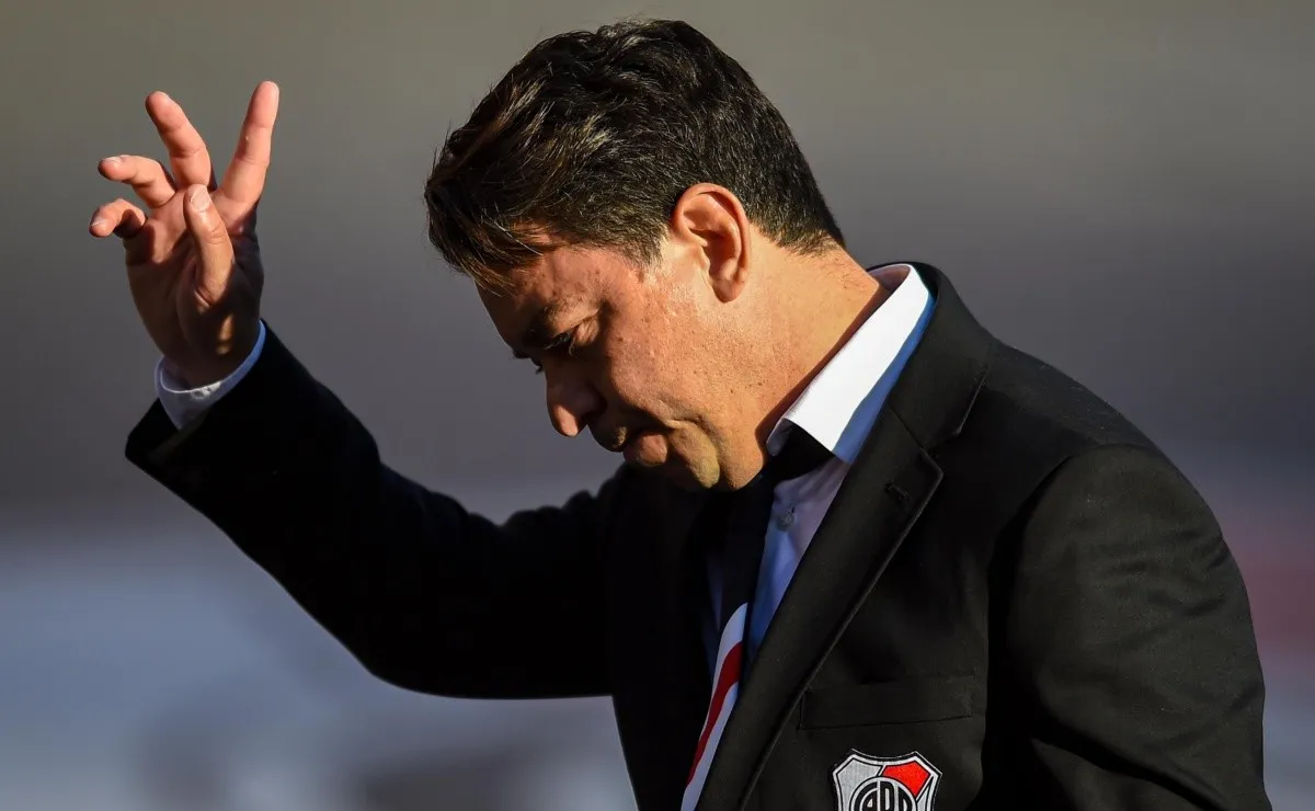 El Muñeco anunció el fin de su ciclo como entrenador de River.