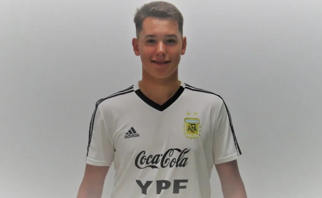 Franco Jaroszewicz, el prometedor arquero de River.