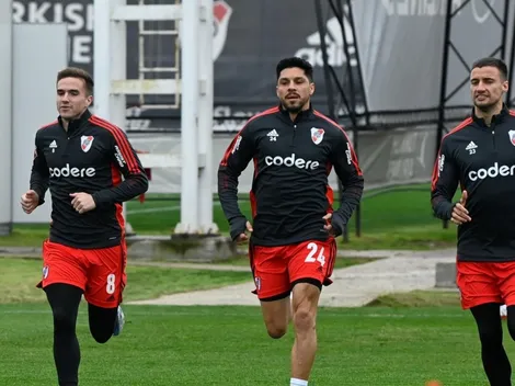 River volvió entrenarse con tres buenas noticias