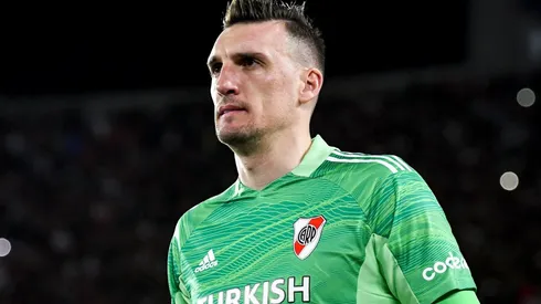 Franco Armani se metió en un podio histórico de River.