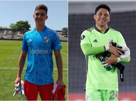 Panichelli a lo Enzo Pérez: terminó atajando en el triunfo de la Reserva