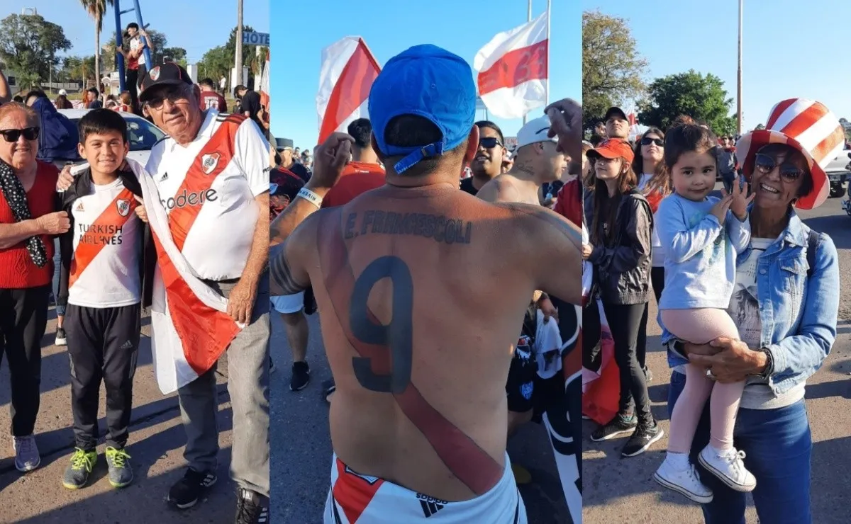 Impresionante recibimiento a River en Paraná