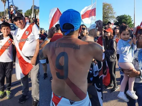 Impresionante recibimiento a River en Paraná
