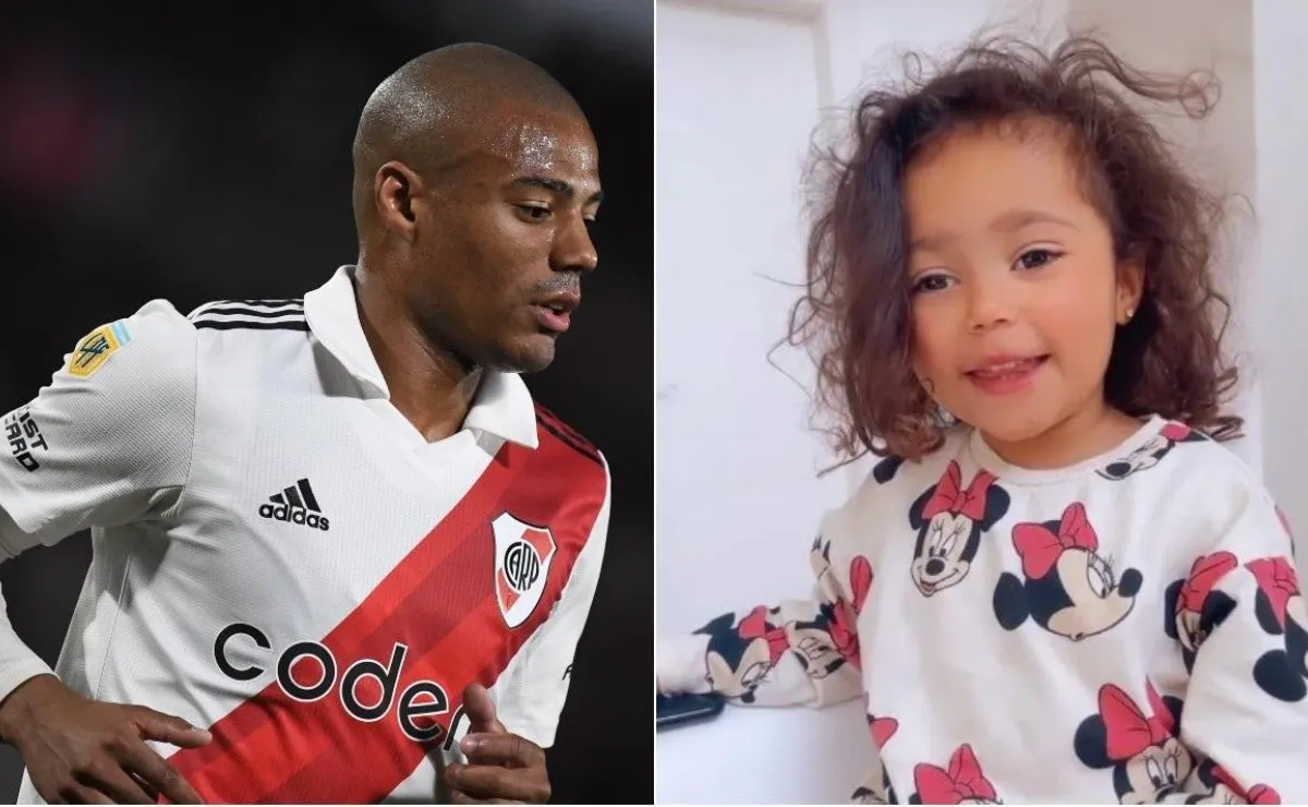 Agostina De La Cruz y una versión hermosa de River mi buen amigo.