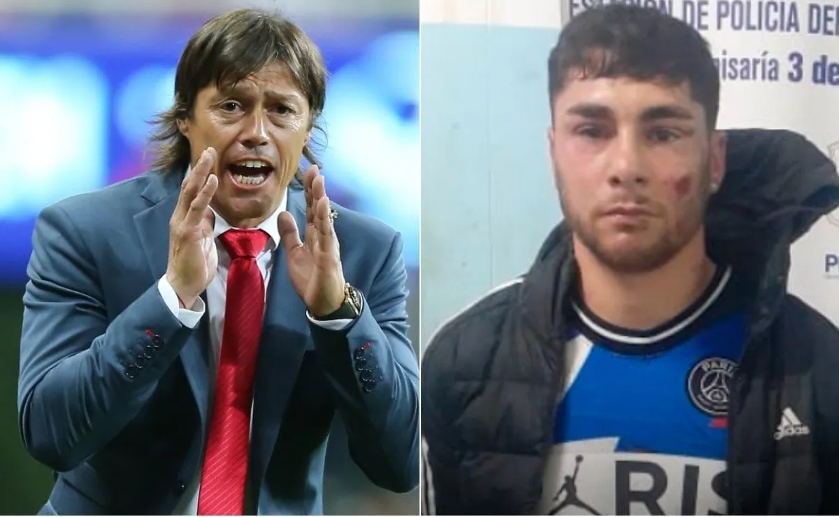 Matías Almeyda asistió de inmediato a Cirigliano tras quedar detenido en agosto de este año.