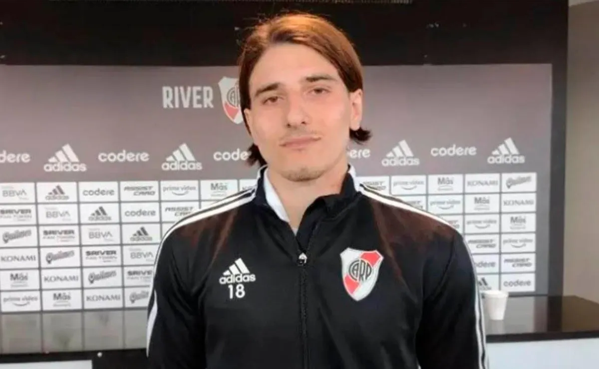 Sebastián Sánchez, volante central de la Reserva.