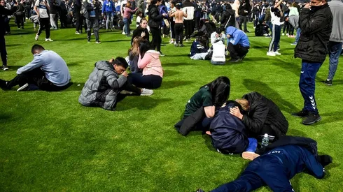 Inadmisible: así terminaron las familias de Gimnasia tras la represión fuera del estadio.