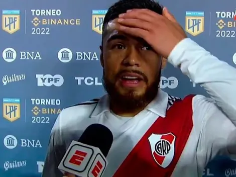 La divertida reacción de Paulo Díaz al ser elegido como figura