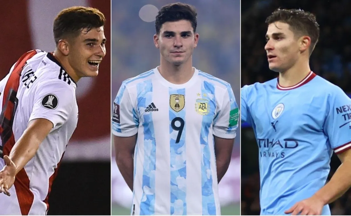 Julián gritó en sus debuts como titular en la Libertadores, Eliminatorias, Premier y Champions.