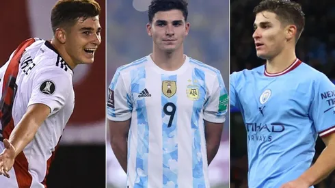 Julián gritó en sus debuts como titular en la Libertadores, Eliminatorias, Premier y Champions.