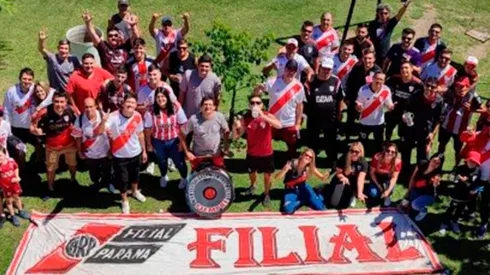 La filial de River de Paraná prepara un recibimiento espectacular para el plantel