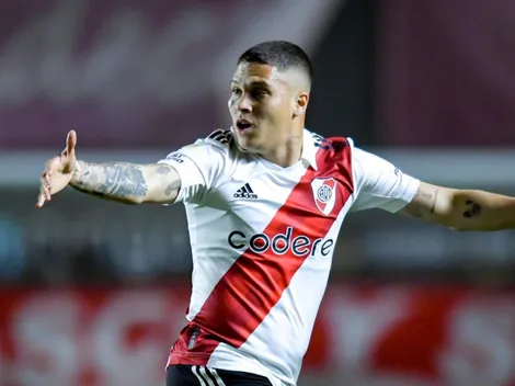 "Juanfer está feliz en River y quiere quedarse"