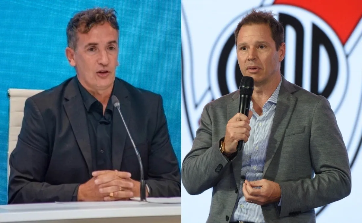Cruce picante entre el ex árbitro y el presidente de River.