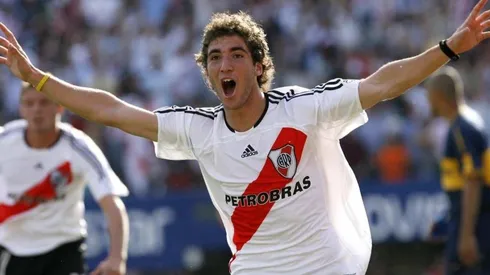 Uno de los goles más importantes que marcó el Pipita con la camiseta de River.