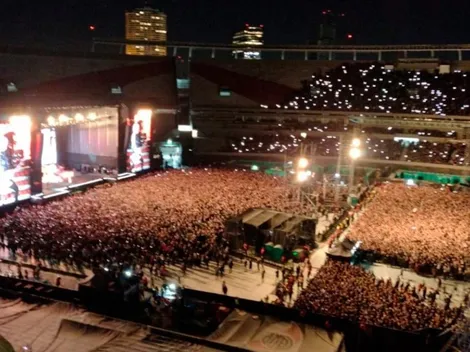 Volvieron los recitales al Monumental tras casi cuatro años