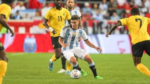 Julián volvió a ser una de las figuras de la Selección Argentina