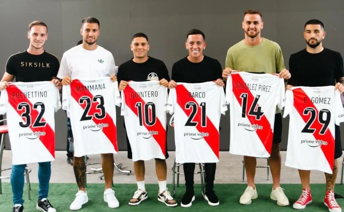 Las primeras incorporaciones de River en el mercado de verano del 2022.