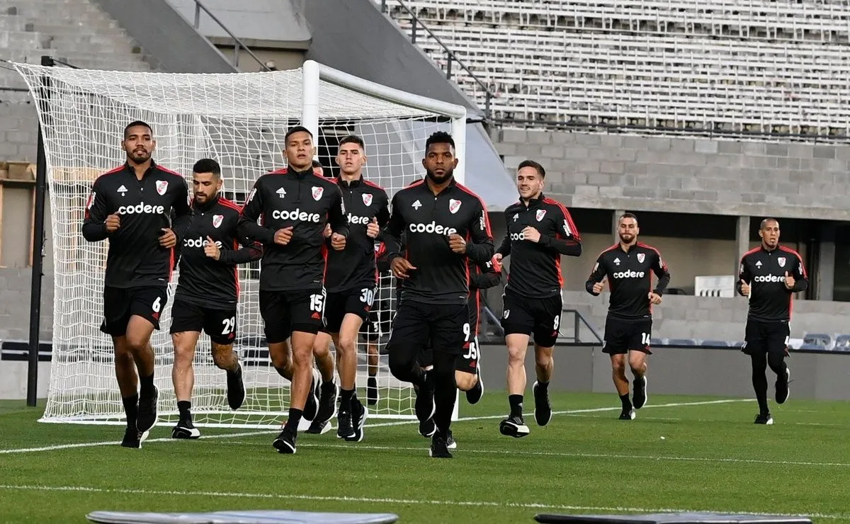 El Millonario volvió a los entrenamientos con el foco puesto en Argentinos Jrs.