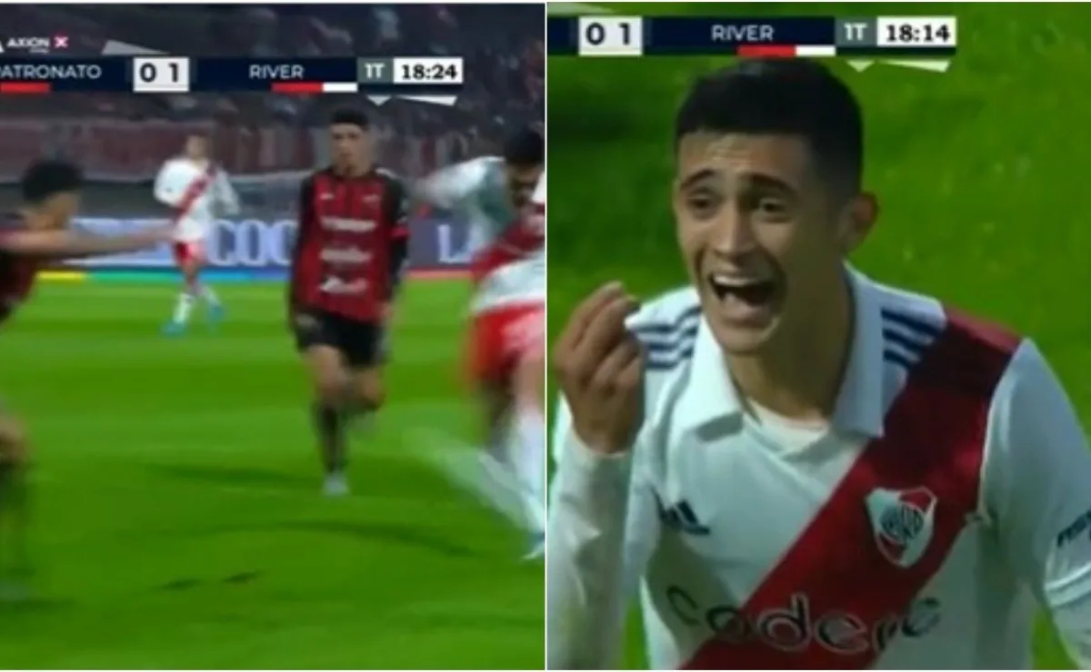 Fernando Espinoza perjudicó a River en La Rioja y no cobró un penal claro.