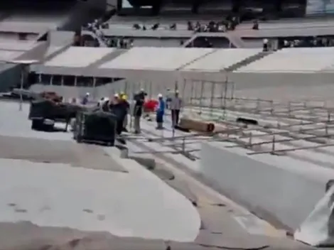 Se comenzó a instalar el escenario de los Guns N’ Roses en el Monumental