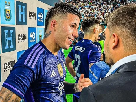 Enzo Fernández: "Tengo chances de ir al Mundial"