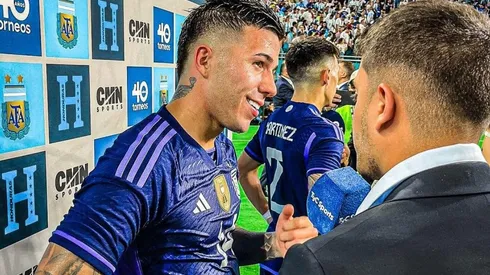 El ex mediocampista de River debutó en la Selección y fue una de las figuras.