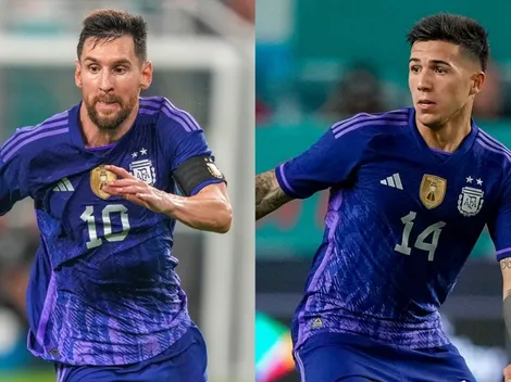 Los enormes elogios de Messi a Enzo Fernández