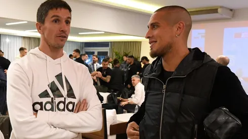 Jony y el reencuentro con Nacho Fernández, dos campeones de América en Madrid.
