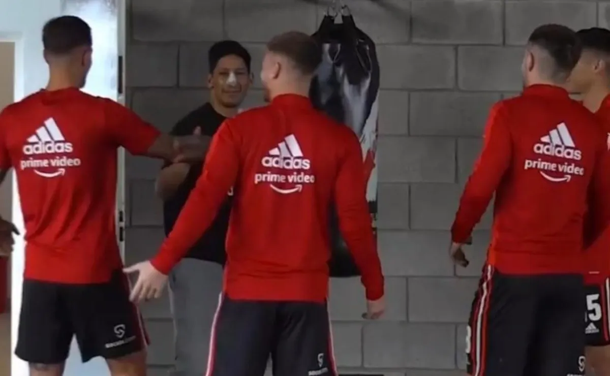 Aliendro se reencontró con sus compañeros
