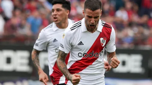 River enfrentó a San Lorenzo en el Nuevo Gasómetro.