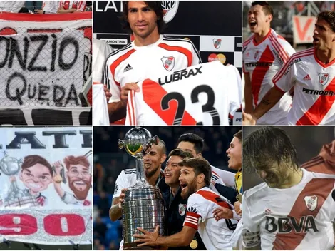 Ponzio y su vida en River en 15 fotos