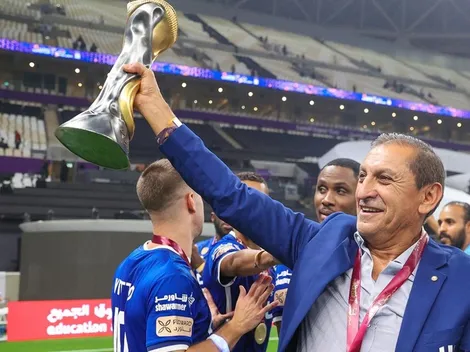 Ramón Díaz y una nueva vuelta olímpica