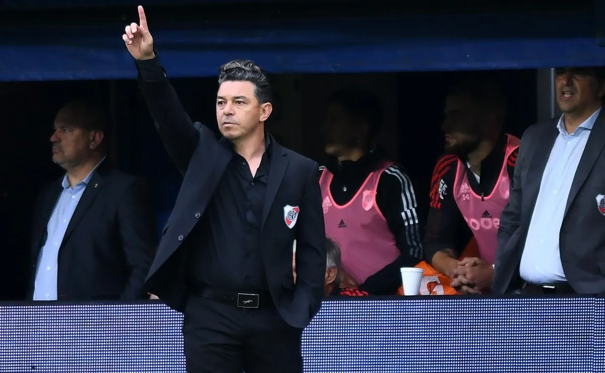 Gallardo considera que River está para pelear por la Liga Profesional.