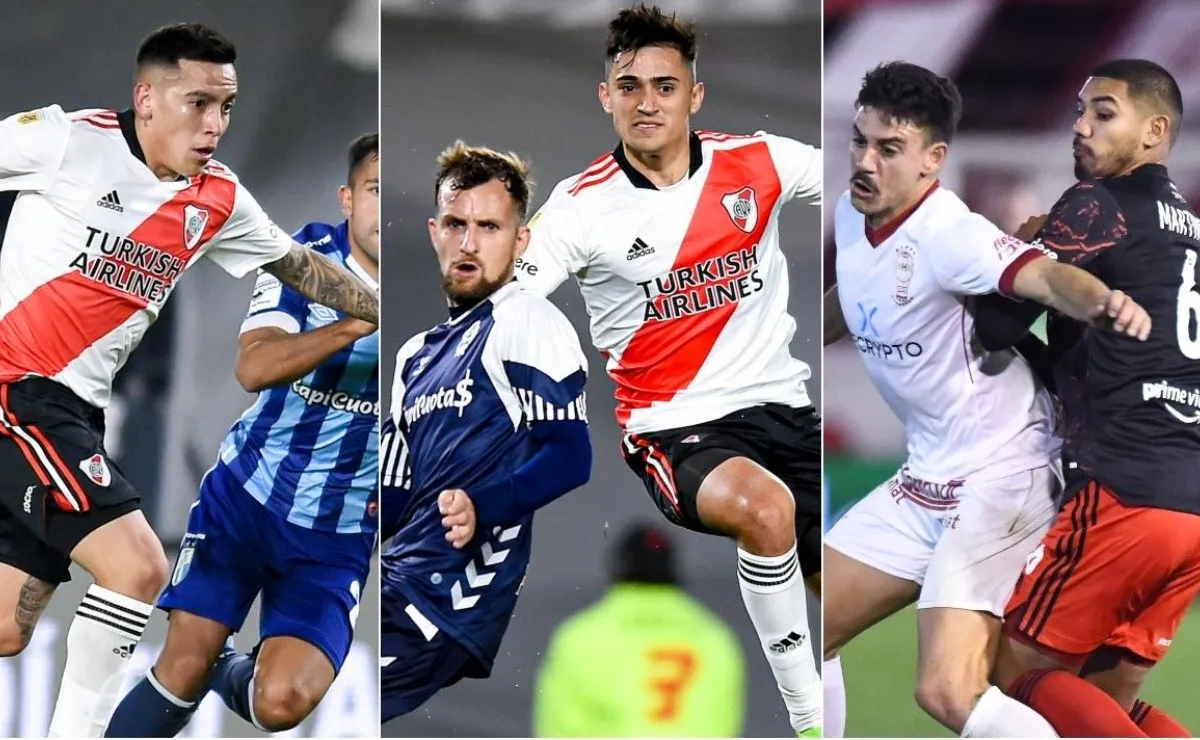 ¿Cómo le fue a River con los equipos que tiene arriba en la Liga Profesional?