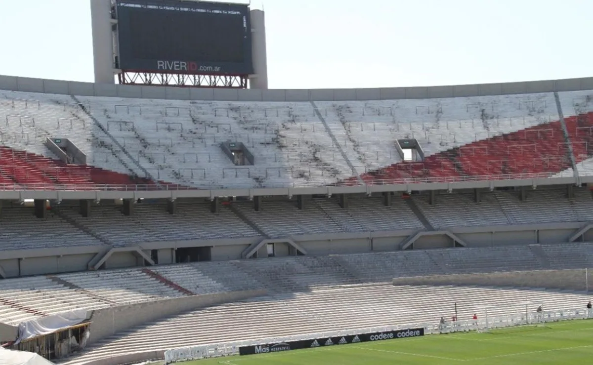 Avanzan a gran ritmo las obras en el Monumental.