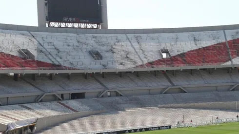 Avanzan a gran ritmo las obras en el Monumental.